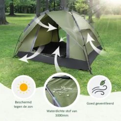 Sens Design Pop Up Tent - Tent - 2-3 Personen -Buitenkampeeruitrusting 1200x1200 151