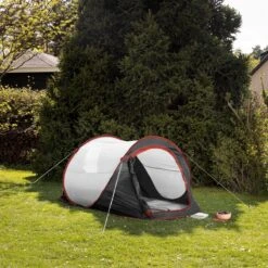 JEMIDI Tweepersoons Pop-up Tent - Opgooitent, Werptent Voor 2 Personen - Ideaal Als Festivaltent Of Kampeertent - Verschillende Kleuren -Buitenkampeeruitrusting 1200x1200 178