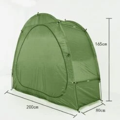 Merkloos Fietstent,Beschermhoes Fietsenschuur, Tent Voor Camping In De Open Lucht-groen 200*80*165CM -Buitenkampeeruitrusting 1200x1200 186