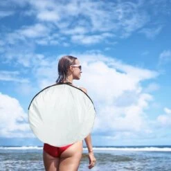 Relaxdays Strandtent Pop-up - Omkleedtent - 145x180 Cm - 2-3 Personen - Beachtent -compact - Oranje -Buitenkampeeruitrusting 1200x1200 208