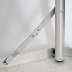 Aluminium Kampeertafel 120x60cm - Campingtafel Inklapbaar - 3-voudig Verstelbare Vouwtafel Antraciet -Buitenkampeeruitrusting 1200x1200 305