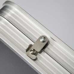 Aluminium Kampeertafel 120x60cm - Campingtafel Inklapbaar - 3-voudig Verstelbare Vouwtafel Antraciet -Buitenkampeeruitrusting 1200x1200 307