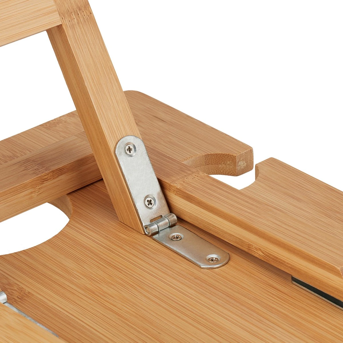 Relaxdays Opvouwbare Picknick Wijntafel - 4 Wijnglazenhouders - Bamboe Dienbladtafel Klein 7 Relaxdays Opvouwbare Picknick Wijntafel - 4 Wijnglazenhouders - Bamboe Dienbladtafel Klein - Afbeelding 5