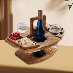 Merkloos Houten Outdoor Wijntafel Draagbare Houten Picknicktafel Mini Campingtafels Met Wijnglas Houder Voor Tuin Outdoor Camping Picknick Strand - Plataan Hout - Wijn 14 Merkloos Houten Outdoor Wijntafel Draagbare Houten Picknicktafel Mini Campingtafels Met Wijnglas Houder Voor Tuin Outdoor Camping Picknick Strand - Plataan Hout - Wijn -Buitenkampeeruitrusting 1200x1200 365