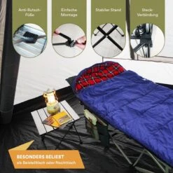 Skandika Ruka S Kleine Campingtafel – Campingtafels - Aluminium Campingtafel, Opvouwbaar, Zeer Licht, Eenvoudig Te Monteren, Stabiele Standaard - Opvouwtafel Voor Kamperen, Tenten Wandelen, Reizen, Thuis, Tuin – Tot Max. 20 Kg. - Grijs -Buitenkampeeruitrusting 1200x1200 383