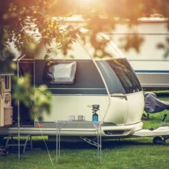 Relaxdays Campingtafel Inklapbaar - Aluminium Klaptafel - Vouwtafel Camping - Koffermodel -Buitenkampeeruitrusting 1200x1200 398