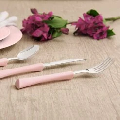 Di Solle Inova D - 6 Persoons Bestekset - Handige Opbergbak Met Raspdeksel - 26 Delig - Baby Pink -Buitenkampeeruitrusting 1200x1200 537