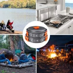 Camping Outdoor Kookset 13-delig Camping Servies En Pannen Pannenset Keukengerei - BPA-vrij & Geen Giftige Stoffen - Opvouwbaar & Licht - Ideaal Voor Reizen, Festival, Wandelen 17 Camping Outdoor Kookset 13-delig Camping Servies En Pannen Pannenset Keukengerei - BPA-vrij & Geen Giftige Stoffen - Opvouwbaar & Licht - Ideaal Voor Reizen, Festival, Wandelen -Buitenkampeeruitrusting 1200x1200 568