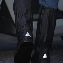 Somstyle Overschoenen - Maat 43-45 - Schoenovertrekken - Waterdicht & Reflecterend - Unisex - Hoog - Donkerblauw -Buitenkampeeruitrusting 1200x1200 670