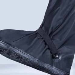 Somstyle Overschoenen - Maat 43-45 - Schoenovertrekken - Waterdicht & Reflecterend - Unisex - Hoog - Donkerblauw -Buitenkampeeruitrusting 1200x1200 671