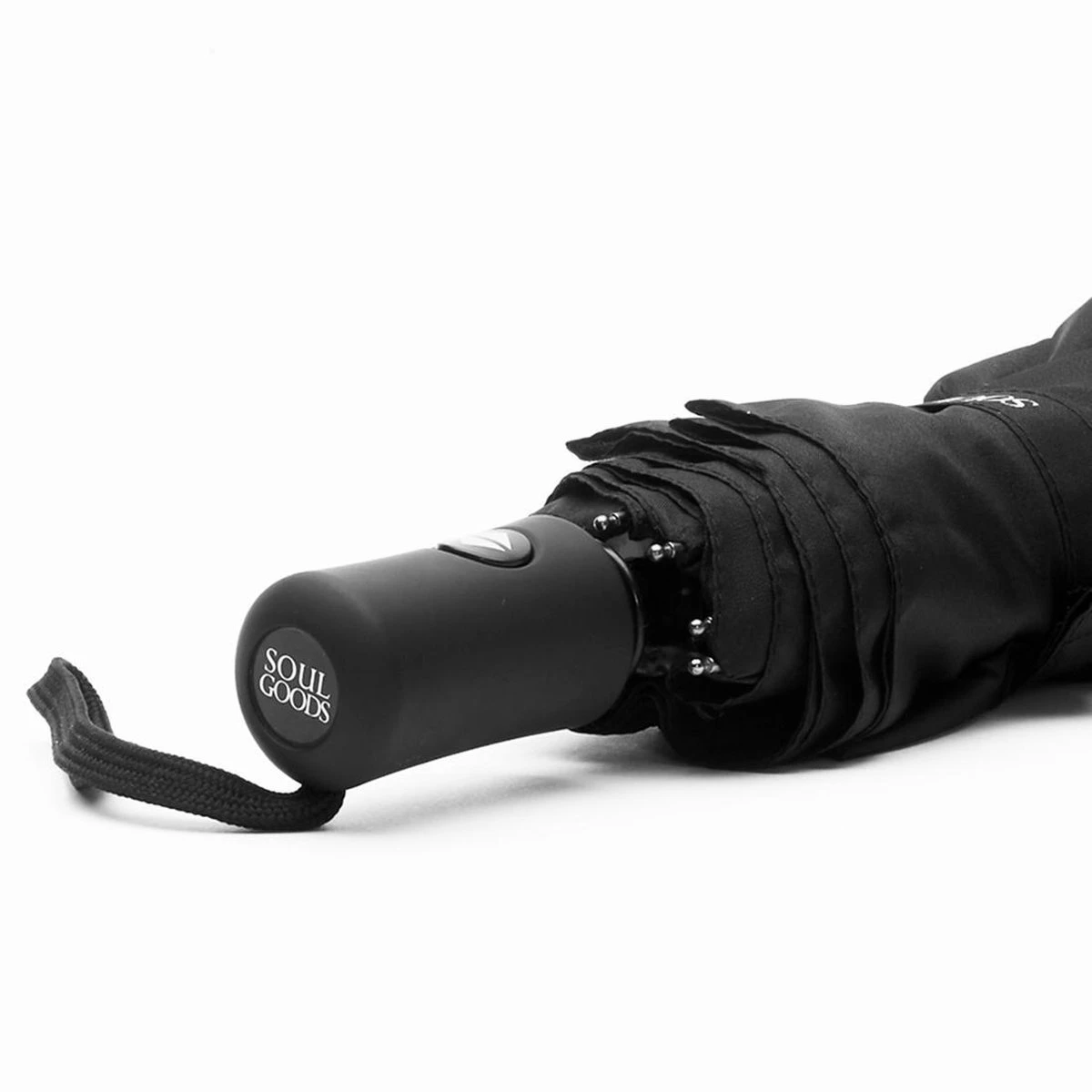 Stormparaplu Opvouwbaar - Stormparaplu Windproof Klein - Zwart - Extra Stevig 4 Stormparaplu Opvouwbaar - Stormparaplu Windproof Klein - Zwart - Extra Stevig - Afbeelding 2