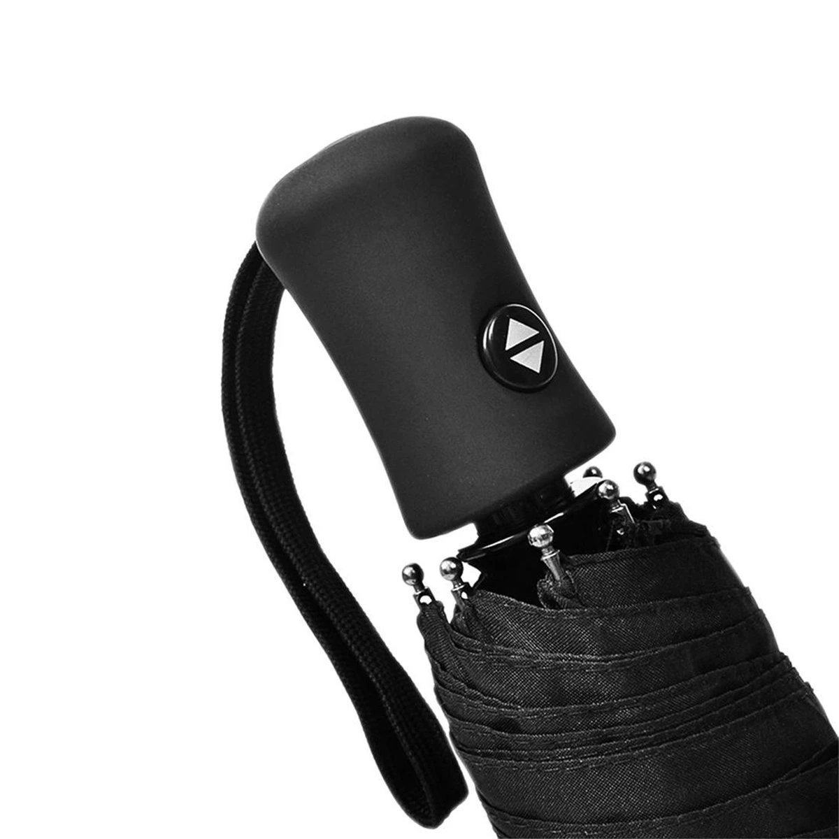 Stormparaplu Opvouwbaar - Stormparaplu Windproof Klein - Zwart - Extra Stevig 6 Stormparaplu Opvouwbaar - Stormparaplu Windproof Klein - Zwart - Extra Stevig - Afbeelding 4