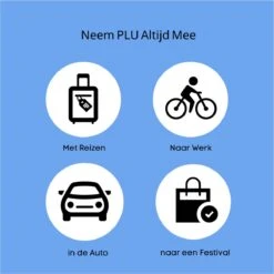 PLU - Paraplu - Opvouwbaar - Inklapbaar - Met Luxe Beschermhoes - Met Reisetui - Windproof - Fashionable - Lichtgewicht - Zwart -Buitenkampeeruitrusting 1200x1200 813