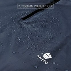 Anyoo Waterdichte Fietsponcho Fiets Regenjas Jas Capes Lichtgewicht Compact Herbruikbaar Voor Jongens Mannen Vrouwen Volwassenen -Buitenkampeeruitrusting 1200x1200 852