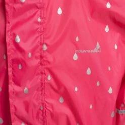Mountain Peak Kinder Regenjas - Roze - Maat 122/128 -Buitenkampeeruitrusting 1200x1200 880