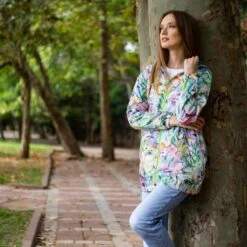 BiggDesign Faces - Dames Regenjas Waterdicht - Regenpak - Maat M -Buitenkampeeruitrusting 1200x1200 927