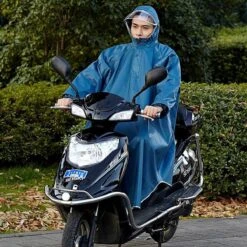 Fuegobird - Poncho Regenponcho - Fiets Wandel Motor - Outdoor Poncho - Kwaliteit Poncho - One Size - Unisex Cyan -Buitenkampeeruitrusting 1200x1200 959