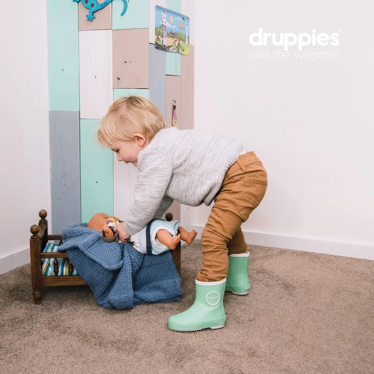 Druppies Regenlaarzen - Newborn Boot - Roze - Maat 19 14 Druppies Regenlaarzen - Newborn Boot - Roze - Maat 19 - Afbeelding 12