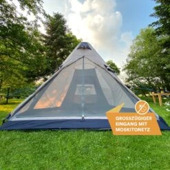 Skandika Tipi Kotona Air Opblaasbare Tent – Opblaasbare Tenten - 4 Persoons Tipi Tent – Tenten - Campingtent – Ingenaaide Tentvloer – Muggengaas – 260 Cm Stahoogte – 490 X 370 X 260 (L X B X H) – Outdoor, Camping, Tuin – Luchttent - Kamperen - Beige 14 Skandika Tipi Kotona Air Opblaasbare Tent – Opblaasbare Tenten - 4 Persoons Tipi Tent – Tenten - Campingtent – Ingenaaide Tentvloer – Muggengaas – 260 Cm Stahoogte – 490 X 370 X 260 (L X B X H) – Outdoor, Camping, Tuin – Luchttent - Kamperen - Beige -Buitenkampeeruitrusting 1200x1200 99