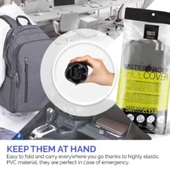 Perletti Overschoenen Reflecterend Pvc Zwart/zilver Maat 36-39 -Buitenkampeeruitrusting 1200x1200 998