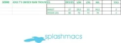 Splashmacs Waterdichte Regenbroek Voor Volwassenen Van Unisex (Geel) XXL -Buitenkampeeruitrusting 1200x430 1