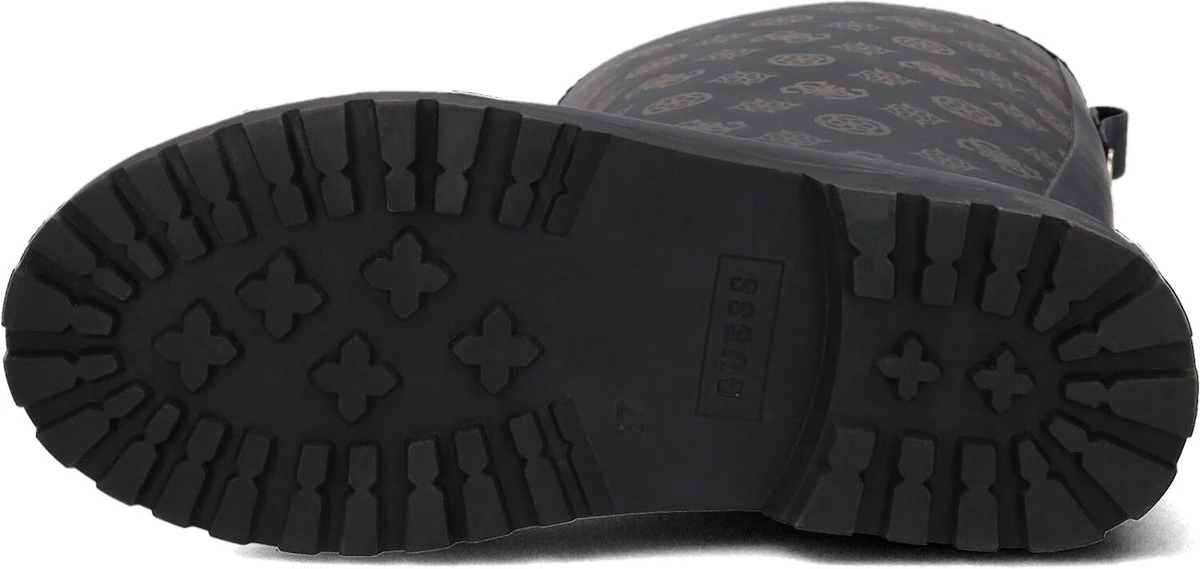 Guess Reisa Regenlaarzen - Rubber Laarzen - Dames - Bruin - Maat 38 6 Guess Reisa Regenlaarzen - Rubber Laarzen - Dames - Bruin - Maat 38 - Afbeelding 4