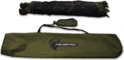 FisherPro WildLand Tent –comfortabele Vistent – Handige Strandtent – Compacte Festival Tent - Uitbreid Mogelijkheden Met Stormcover - Geschikt Voor 2 Personen -Buitenkampeeruitrusting 1200x582