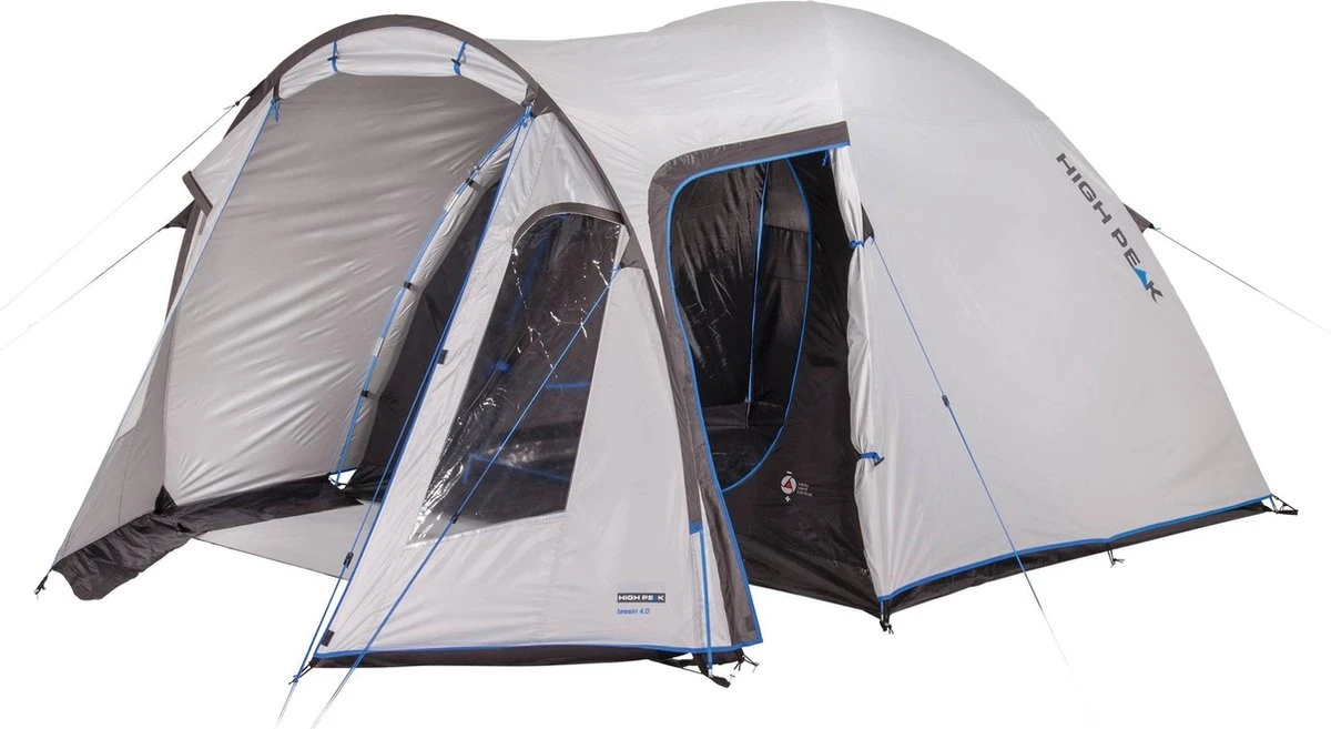 High Peak Tessin 4.0 Koepeltent - Nimbus Grijs - 4 Persoons 11 High Peak Tessin 4.0 Koepeltent - Nimbus Grijs - 4 Persoons - Afbeelding 9