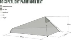 Dd Superlight Pathfinder Tent - Groen - 2 Persoons 16 Dd Superlight Pathfinder Tent - Groen - 2 Persoons -Buitenkampeeruitrusting 1200x682 1
