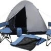 MaxxSport Camping Set - 2 Persoons - Tent + Slaapzakken + Campingstoelen - 200x190x120cm -Buitenkampeeruitrusting 1200x682 2