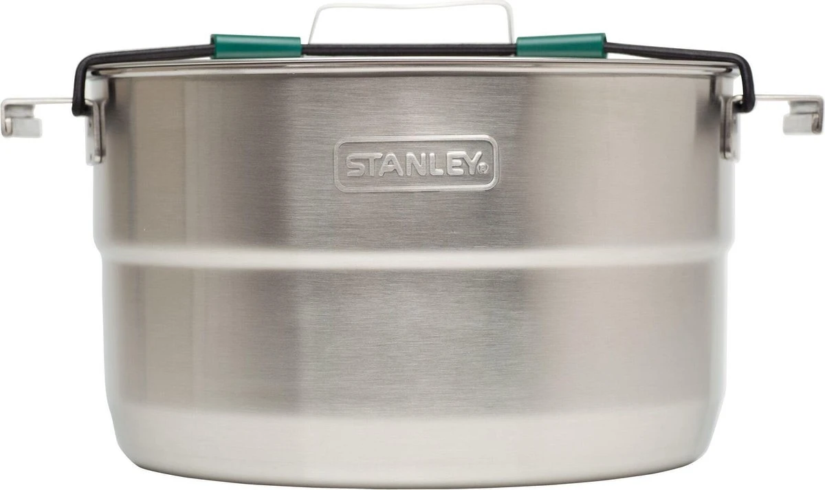 Stanley The Full Kitchen Base Camp Cook Set 3,5L - Campingkookset - Stainless Steel 7 Stanley The Full Kitchen Base Camp Cook Set 3,5L - Campingkookset - Stainless Steel - Afbeelding 5