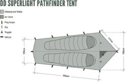 Dd Superlight Pathfinder Tent - Groen - 2 Persoons 15 Dd Superlight Pathfinder Tent - Groen - 2 Persoons -Buitenkampeeruitrusting 1200x787