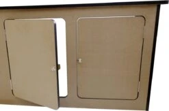 Camper Keuken MDF - Linkerkant EU - Inclusief Kledingstang + Wijnrek - Onbewerkt - Inbouw Kasten Inrichting Kampeerauto Caravan -Buitenkampeeruitrusting 1200x794 20