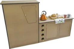 Camper Keuken MDF - Linkerkant EU - Inclusief Kledingstang + Wijnrek - Onbewerkt - Inbouw Kasten Inrichting Kampeerauto Caravan -Buitenkampeeruitrusting 1200x794 21