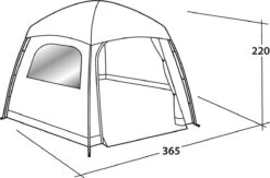 Easy Camp Tent Moonlight Joert 6-persoons -Buitenkampeeruitrusting 1200x794