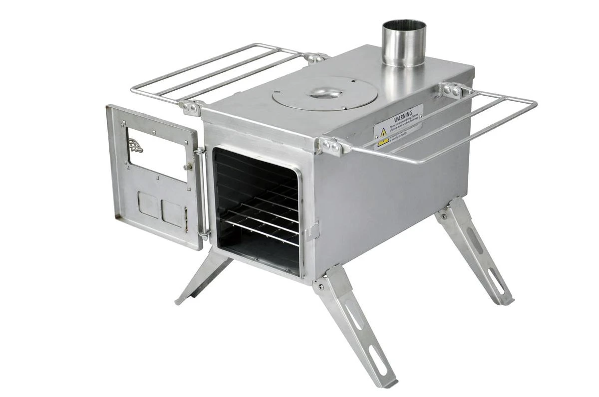 Winnerwell Nomad Cook Camping Houtkachel - Medium 4 Winnerwell Nomad Cook Camping Houtkachel - Medium - Afbeelding 2