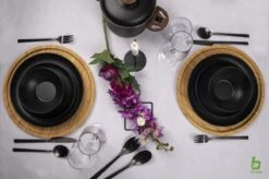 Bo-Camp Industrial - Servies - Orville - Campingbord - 16-delig - Mat Zwart 12 Bo-Camp Industrial - Servies - Orville - Campingbord - 16-delig - Mat Zwart -Buitenkampeeruitrusting 1200x799 21