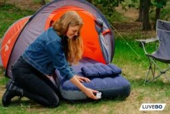 Luvego Luchtbed Pomp MINI PUMP - Oplaadbare Luchtbedpomp - 400LM Lantaarn - 3-in-1 -Buitenkampeeruitrusting 1200x800 165