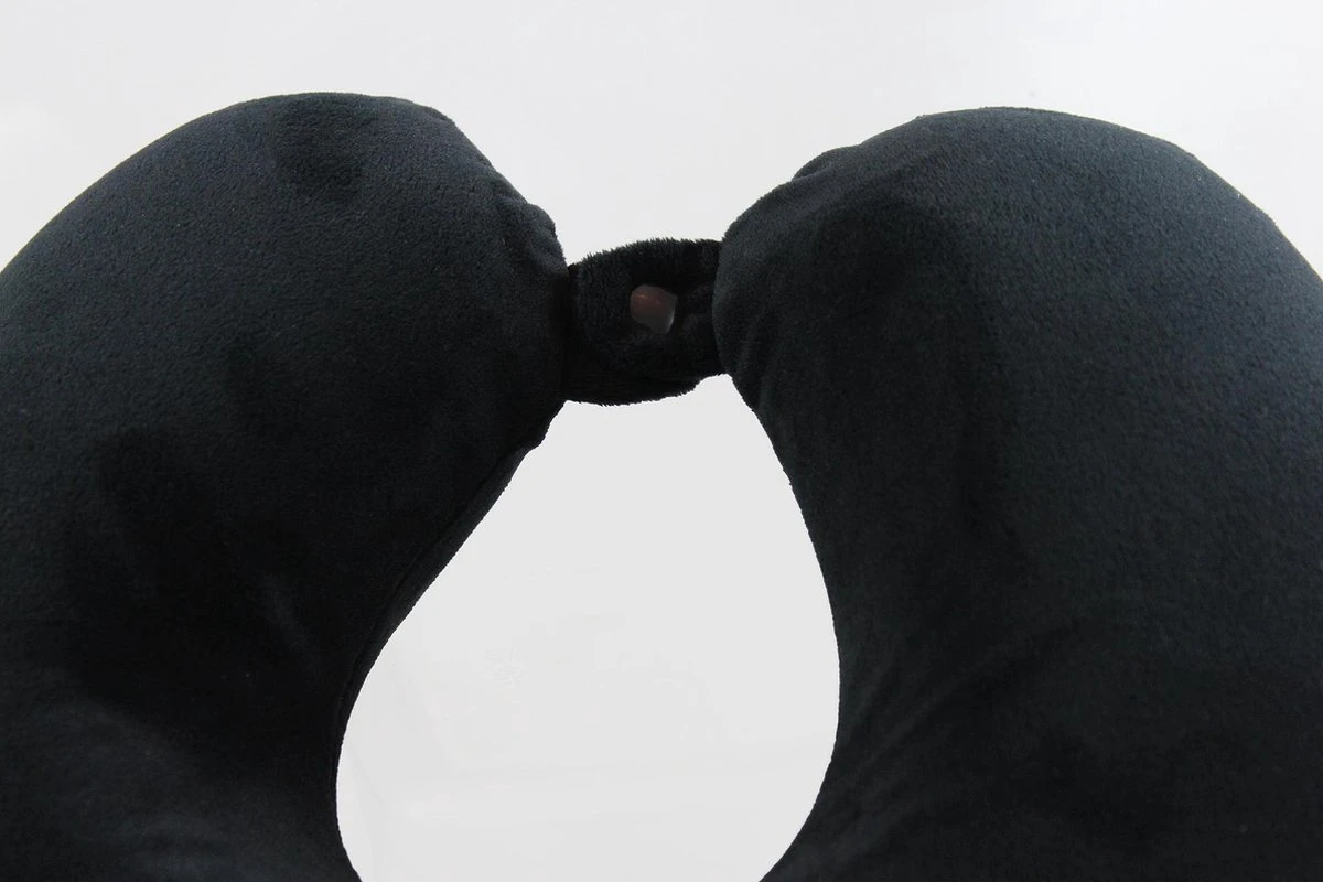 Cuddlebug Kussen - Nekkussen (reizen) - Blauw - U-vorm 4 Cuddlebug Kussen - Nekkussen (reizen) - Blauw - U-vorm - Afbeelding 2