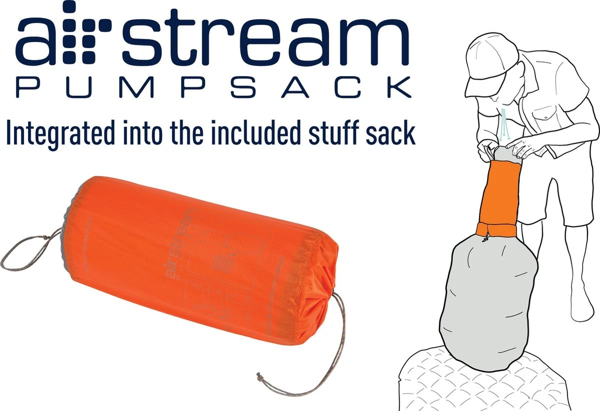 Sea To Summit UltraLight Insulated Regular Opblaasbare Slaapmat - 5cm - 480g - Oranje 5 Sea To Summit UltraLight Insulated Regular Opblaasbare Slaapmat - 5cm - 480g - Oranje - Afbeelding 3