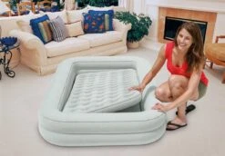 Intex Luchtbed - Kinder Reisbed - 1 Persoons - Slaapgedeelte: B71 X L132 X H10 - Met Reparatieset -Buitenkampeeruitrusting 1200x834 14