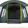 Coleman Vail 4L Tunneltent - Familie Tent - 4-Persoons - Grijs/Groen -Buitenkampeeruitrusting 1200x849