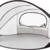 Deryan Luxe Pop Up Strandtent XXL - Anti-UV 50+ - Zilver 2 Deryan Luxe Pop Up Strandtent XXL - Anti-UV 50+ - Zilver -Buitenkampeeruitrusting 1200x858