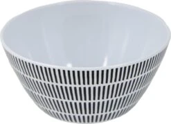 Bo-Camp Servies - Mix & Match - 16 Delig - Zwart/Wit -Buitenkampeeruitrusting 1200x871 1