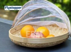 Voedselkap - Vliegenkapjes Bamboe Set 3 Stuks - Flystopper -Buitenkampeeruitrusting 1200x880 5