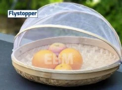 Voedselkap - Vliegenkapjes Bamboe Set 3 Stuks - Flystopper -Buitenkampeeruitrusting 1200x880 6