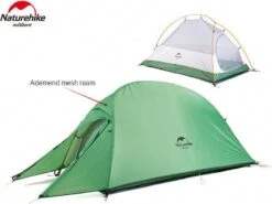 Cloud Up 1 Upgraded - Naturehike® - 1 Persoons Tent - Lichtgewicht Tent - Incl. Grondzeil - 210T 3000mm - Outdoor - Waterdicht - Hiking & Wandelen 17 Cloud Up 1 Upgraded - Naturehike® - 1 Persoons Tent - Lichtgewicht Tent - Incl. Grondzeil - 210T 3000mm - Outdoor - Waterdicht - Hiking & Wandelen -Buitenkampeeruitrusting 1200x897