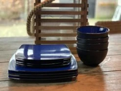 Camping Servies - 12 Delig – 100% Melamine Servies Set – Campingservies – Melamine Servies - Blue Ocean 11 Camping Servies - 12 Delig – 100% Melamine Servies Set – Campingservies – Melamine Servies - Blue Ocean -Buitenkampeeruitrusting 1200x900 11