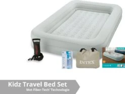 Intex Luchtbed - Kinder Reisbed - 1 Persoons - Slaapgedeelte: B71 X L132 X H10 - Met Reparatieset -Buitenkampeeruitrusting 1200x903 2