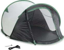 JEMIDI Tweepersoons Pop-up Tent - Opgooitent, Werptent Voor 2 Personen - Ideaal Als Festivaltent Of Kampeertent - Verschillende Kleuren -Buitenkampeeruitrusting 1200x942 2